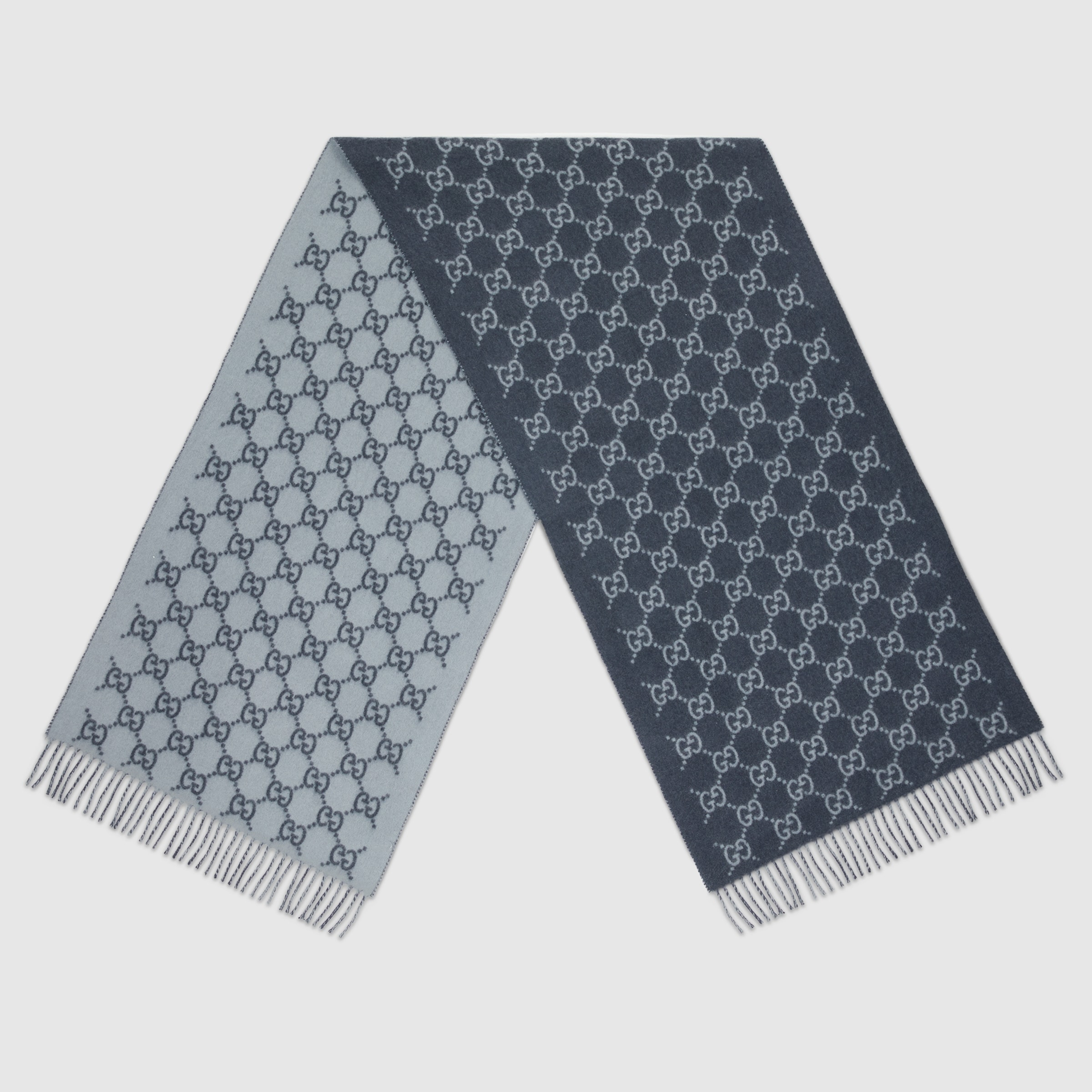 GG cashmere shawl - 2
