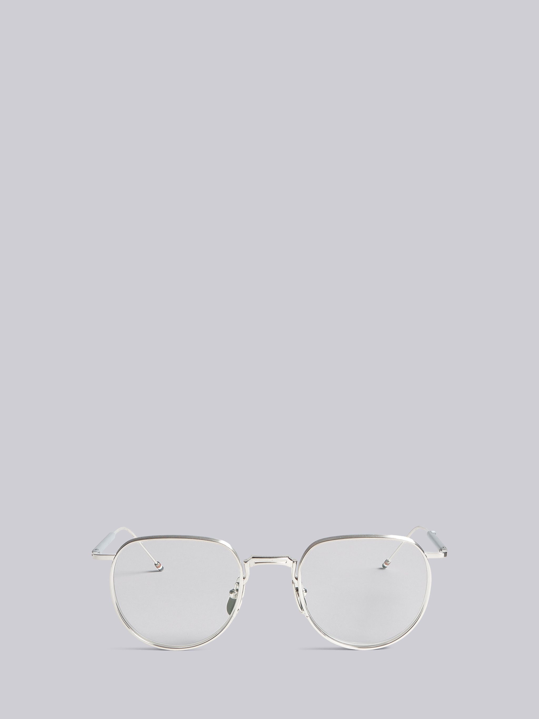 TB126 - Silver Clubmaster Sunglasses - 1