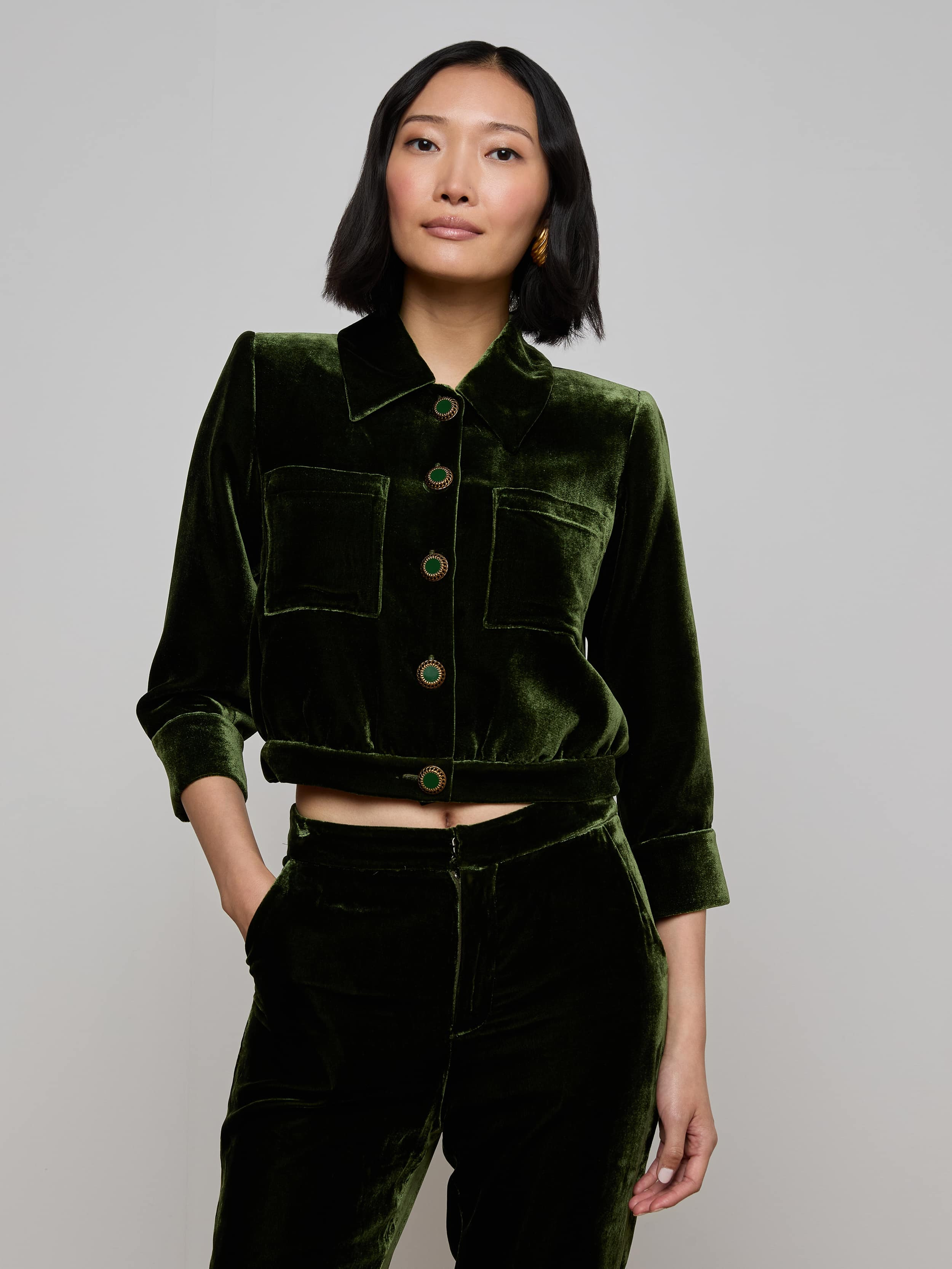 Jia Velvet Jacket - 2