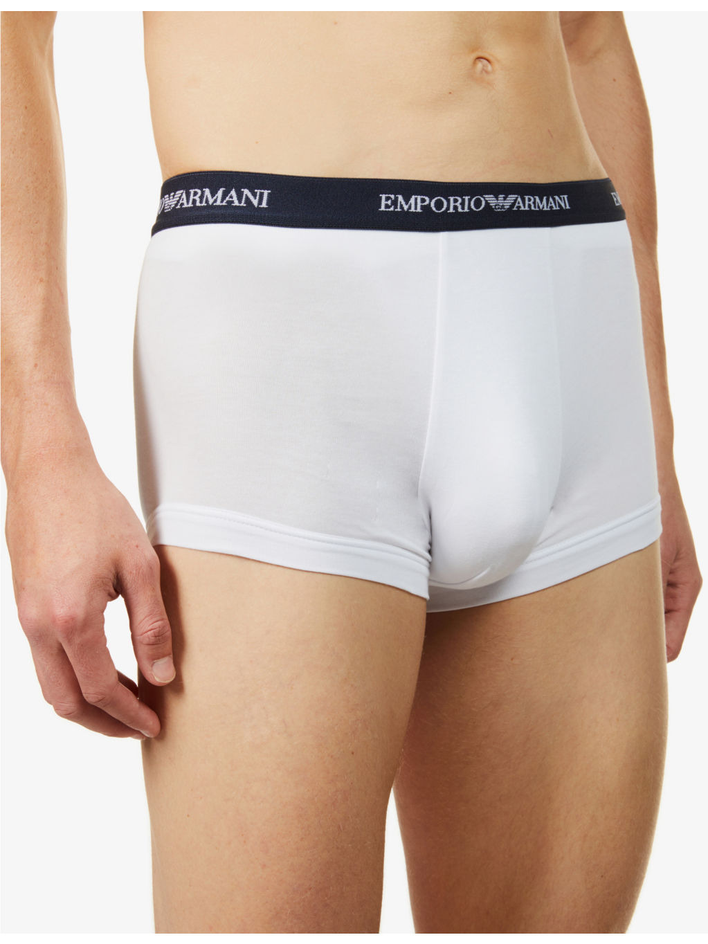 Pack of three logo-embellished stretch-cotton boxers - 4