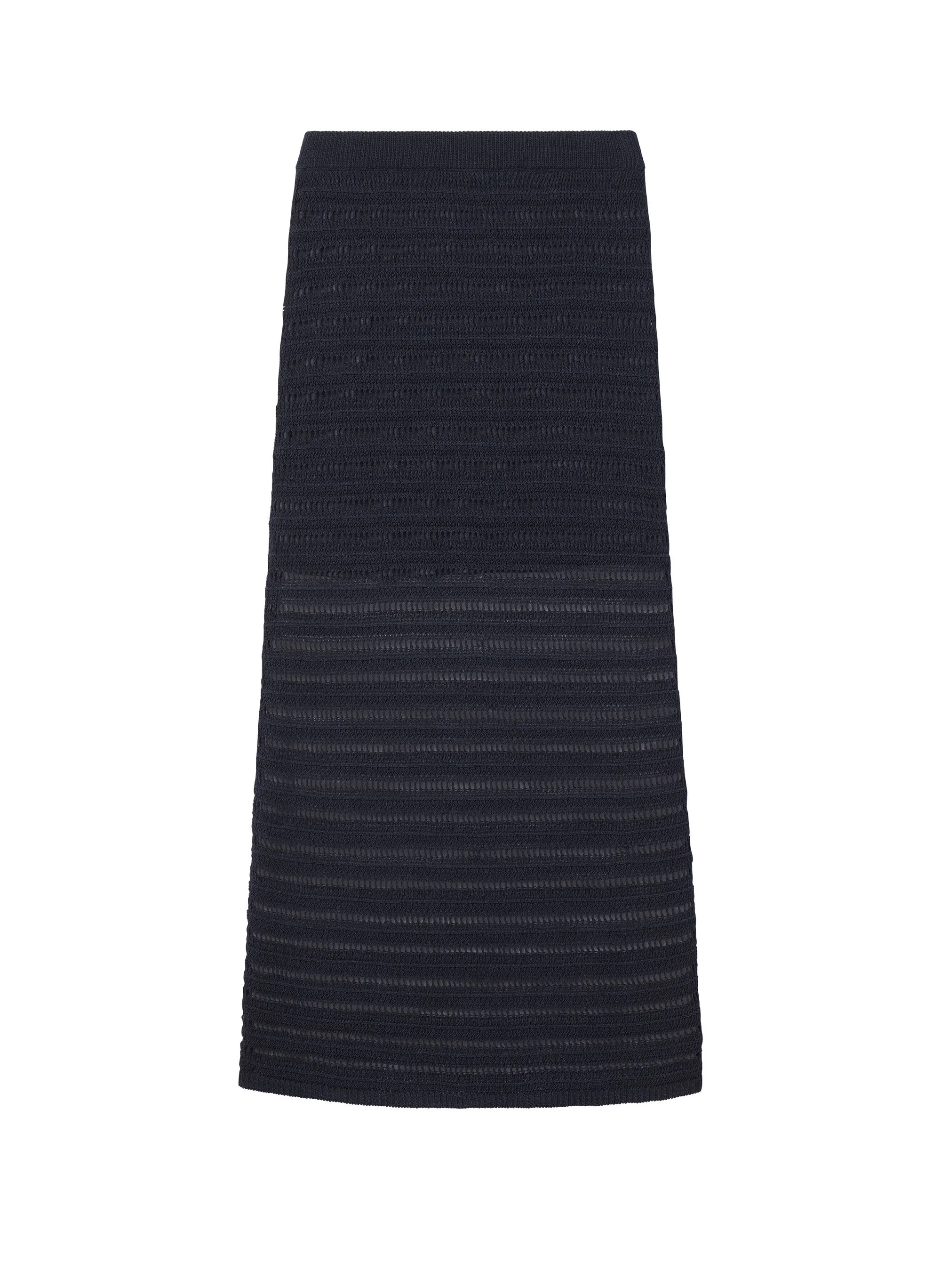 Lana Crochet Knit Midi Skirt - 1