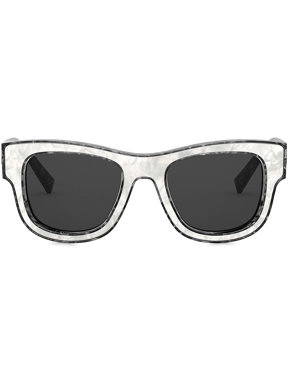 Domenico rectangular-frame sunglasses - 1