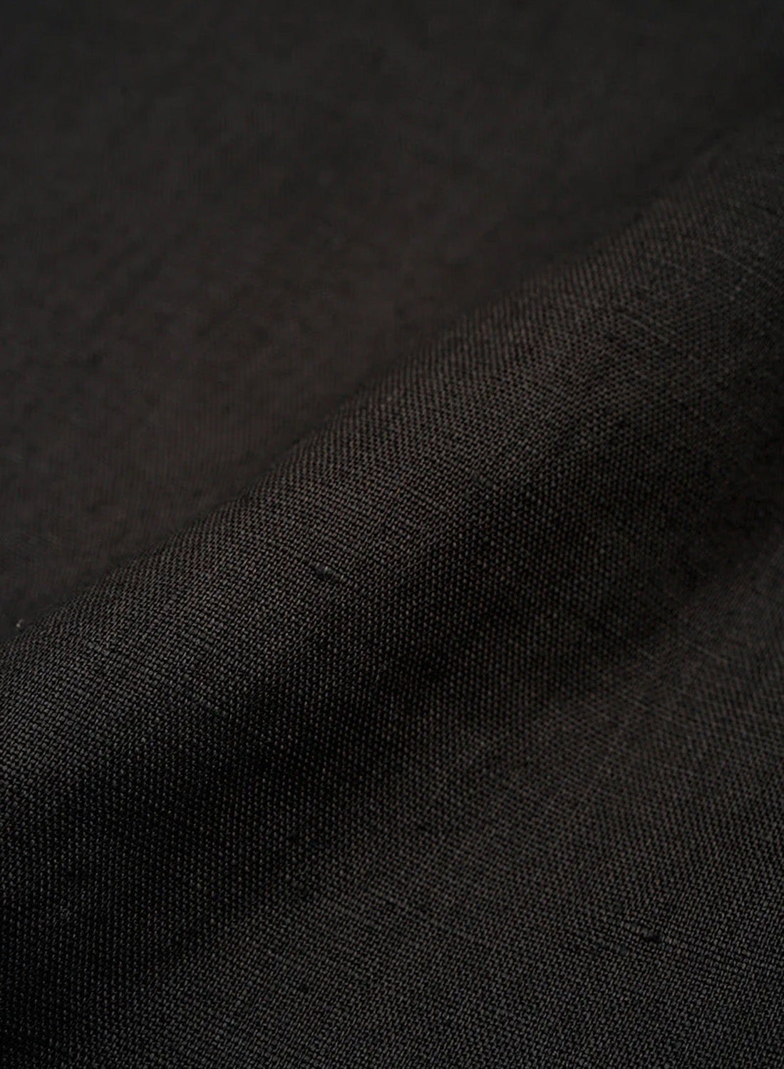 French Pullover Shirt Hemp in Charcoal Grey - 10