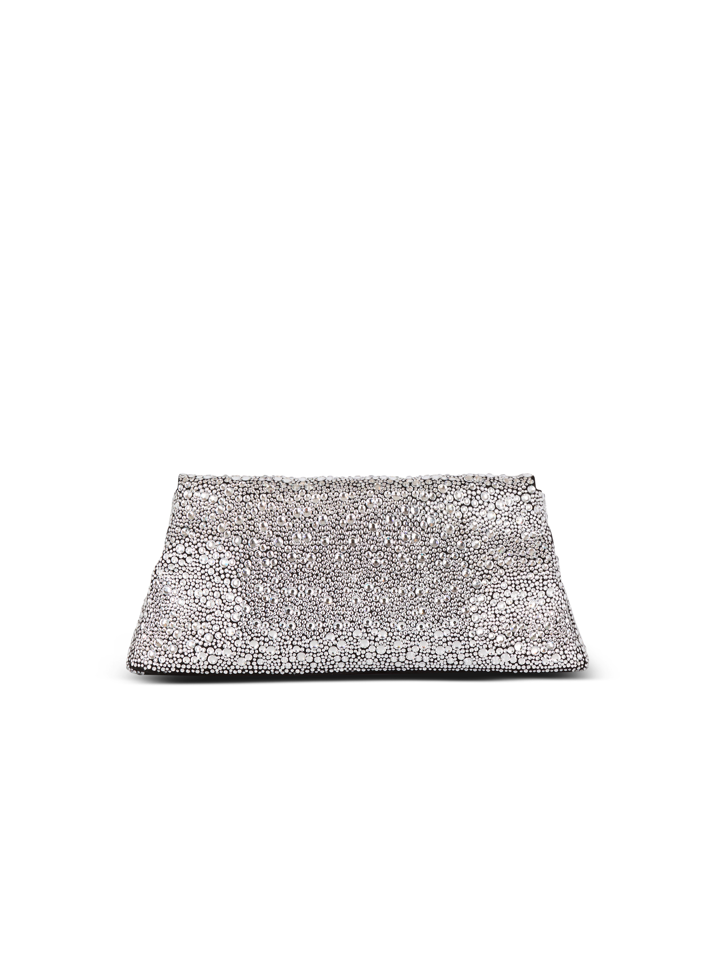 1945 Soft suede and rhinestone clutch - 4