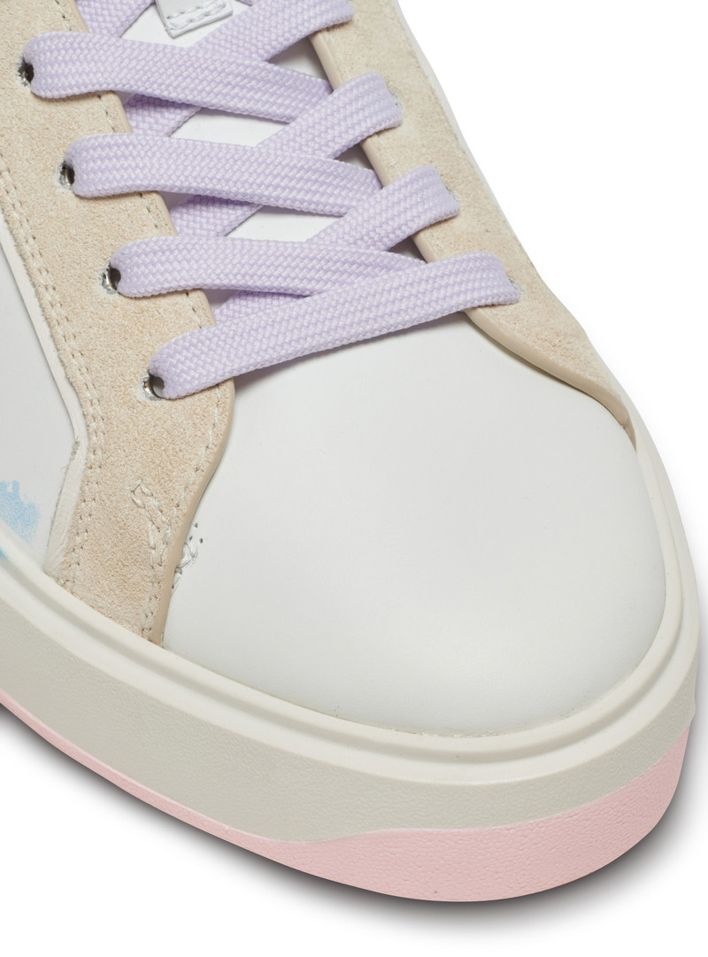 B-Court Balmain leather trainers 6