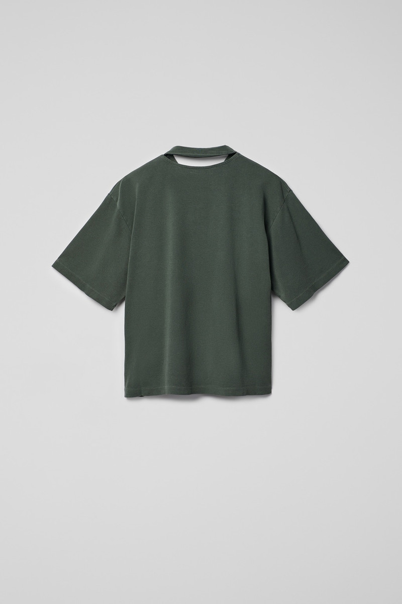 Green Cotton T-shirt 4