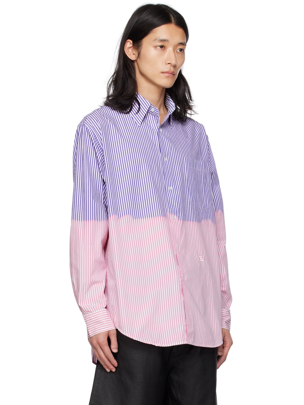 EYTYS Blue & Pink Otis Shirt | REVERSIBLE