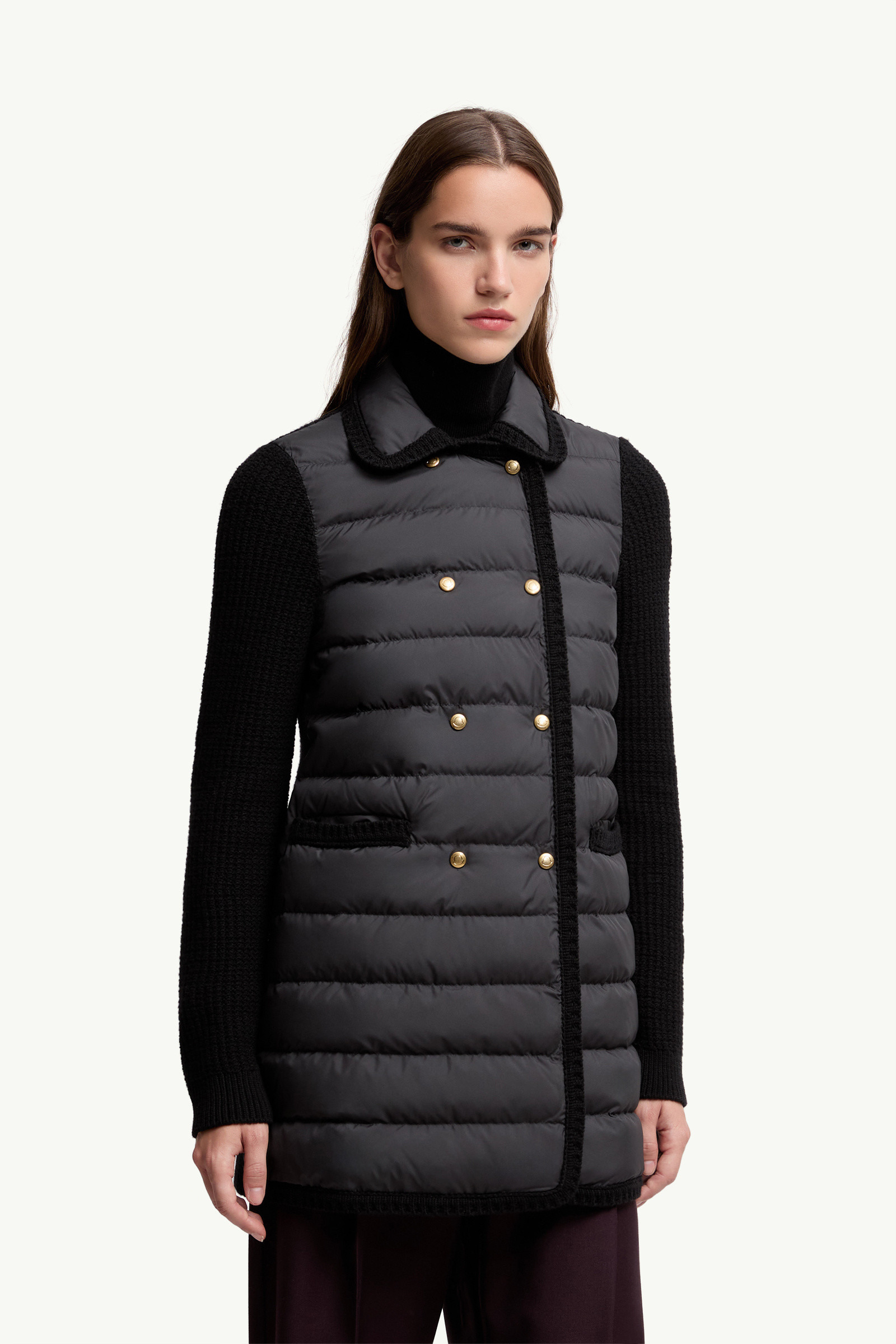 Wool & Cashmere Padded Cardigan - 3