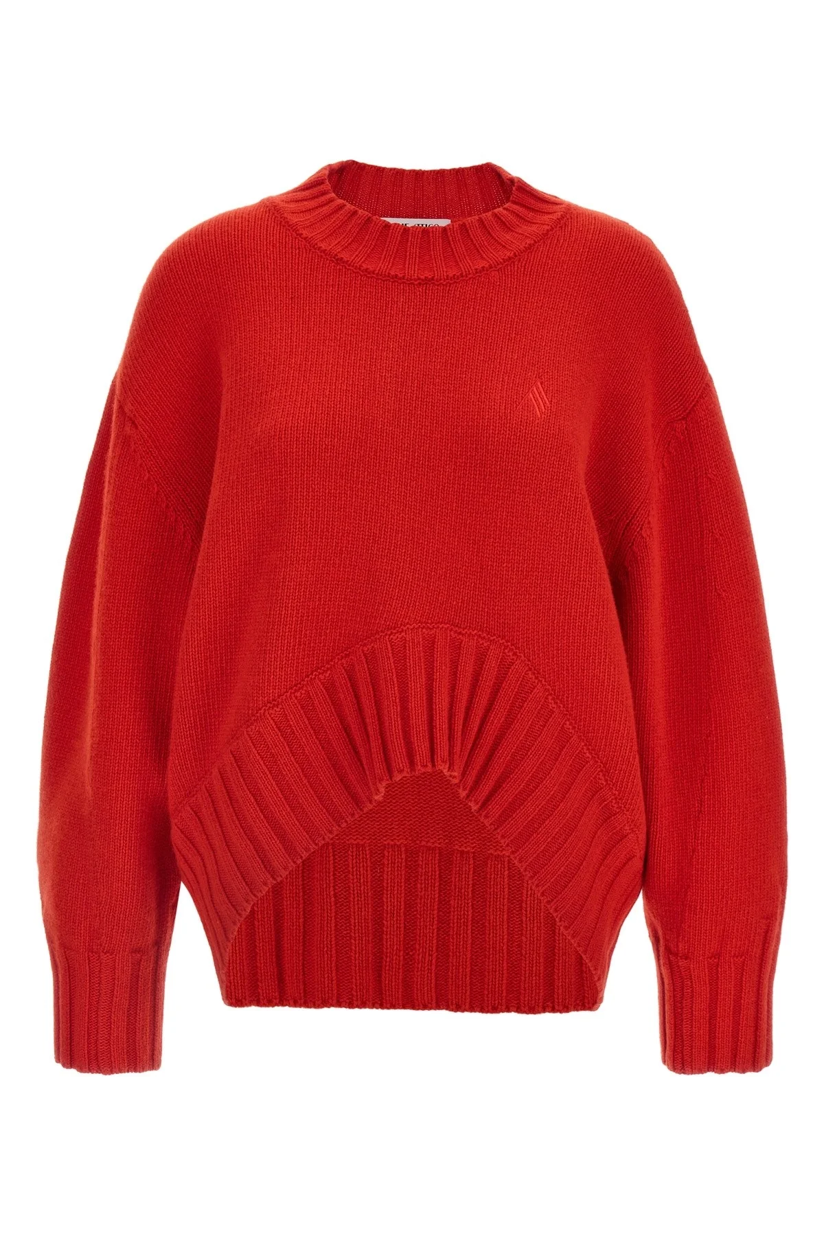 Asymmetrical hem sweater - 1