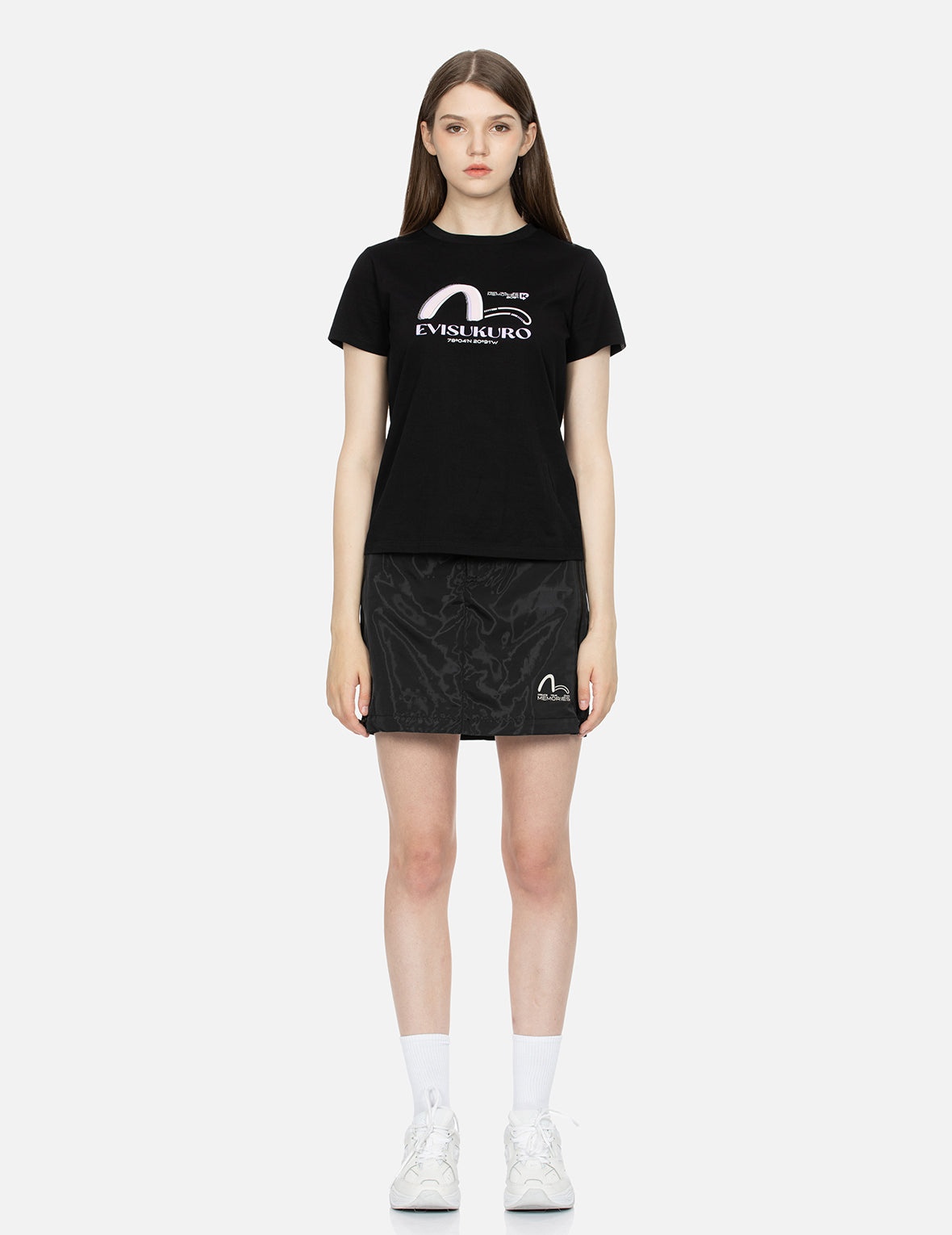 Seagull and Logo Print Regular Fit T-Shirt - 5