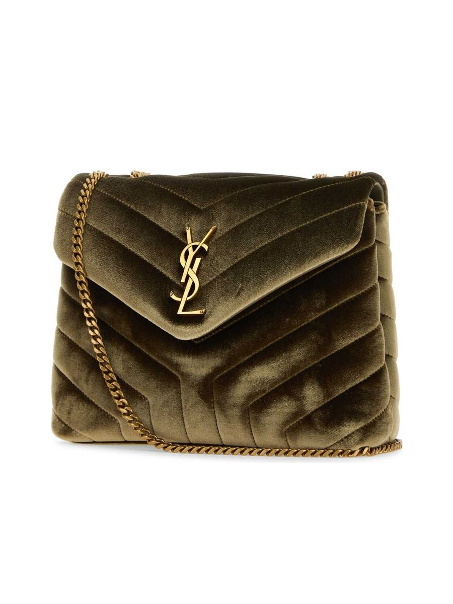 Velvet Small Loulou Shoulder Bag - 2