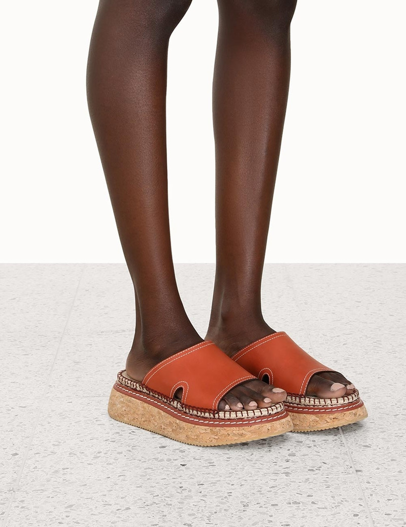 FLATFORM ESPADRILLE SLIDE 3