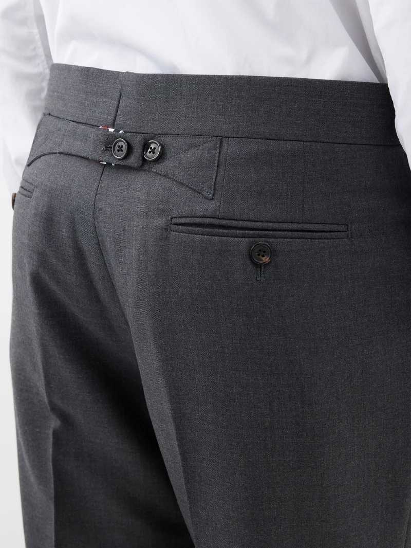 Super 120s wool suit trousers - 3