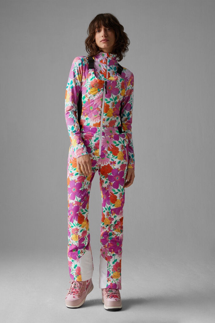 Ivie Bib pants in Violet/Pink - 2