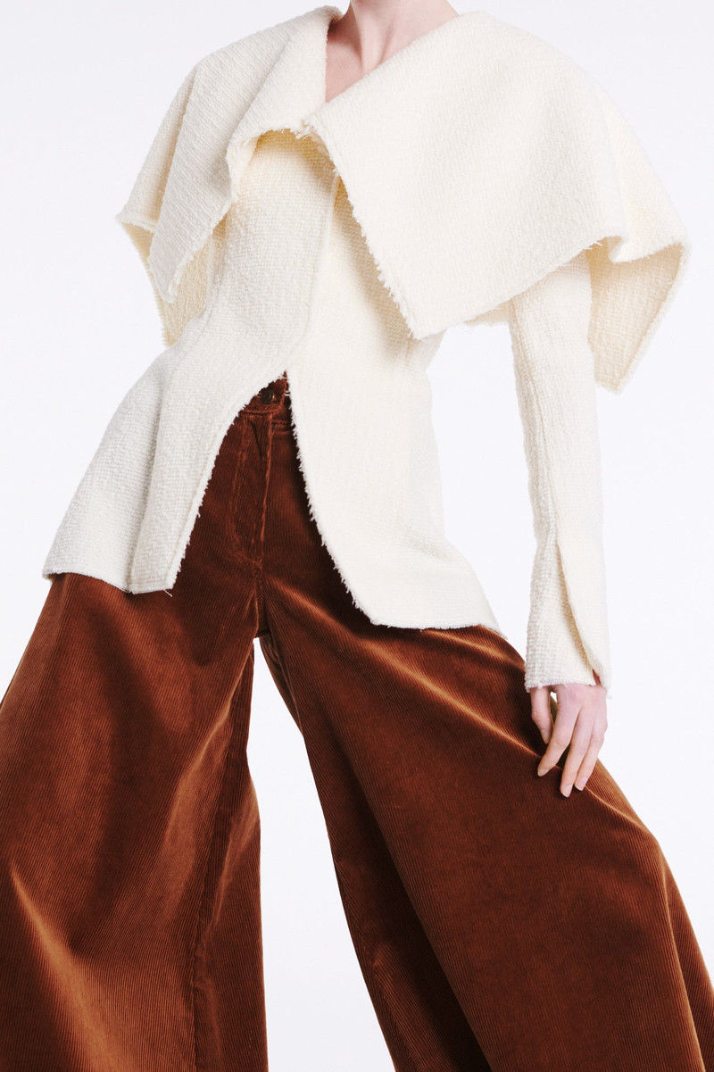 FITTED JACKET ECRU 7