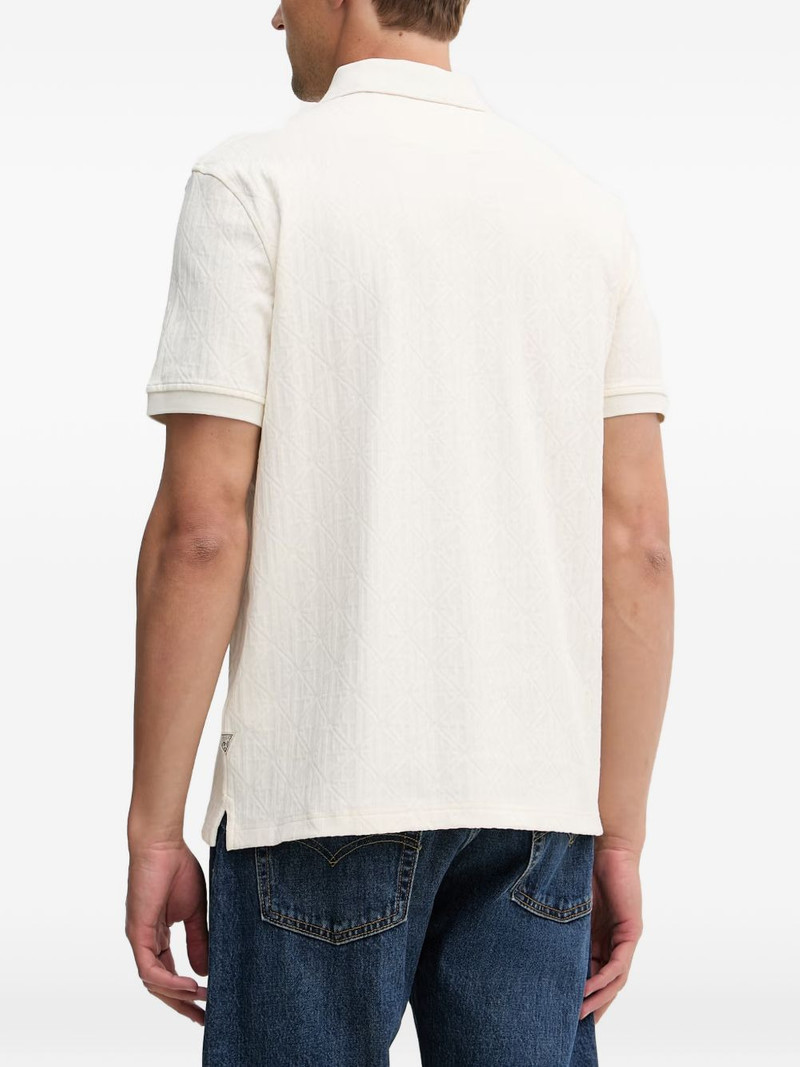 textured polo shirt 3