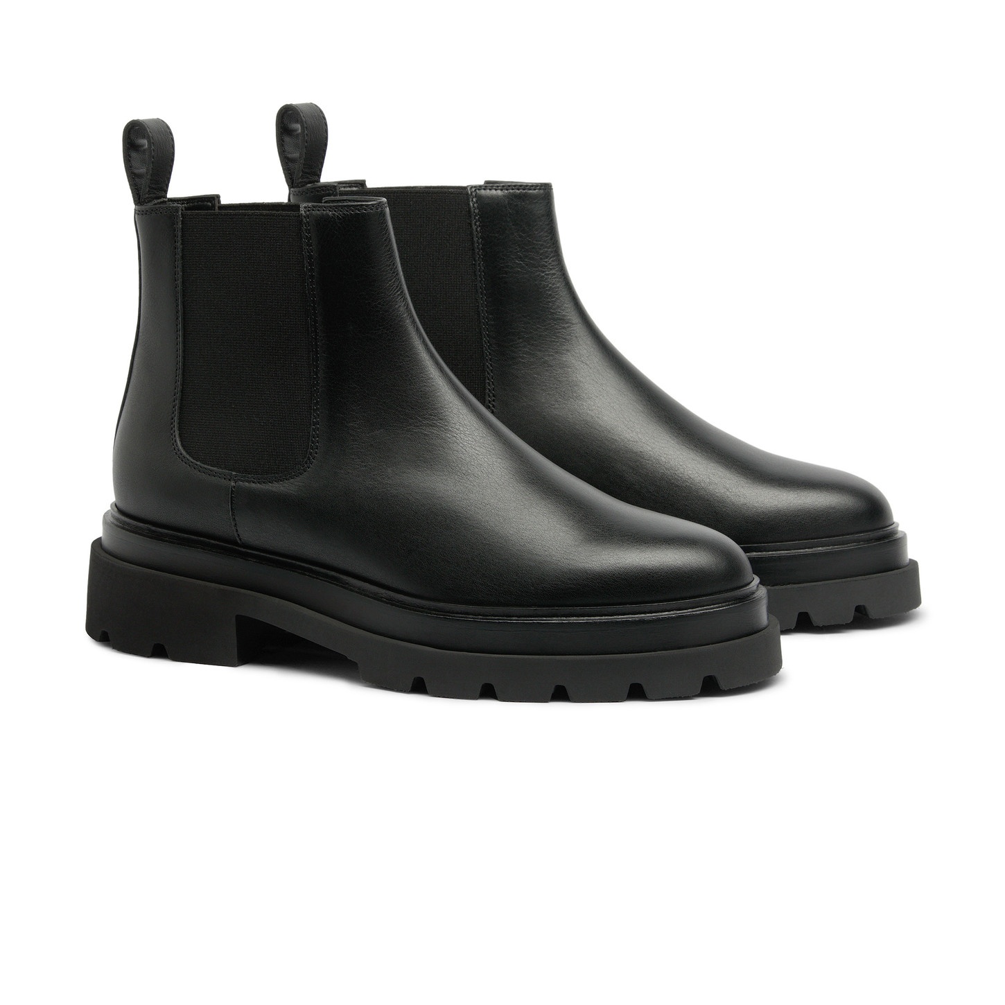 Women’s black leather Chelsea boot - 3