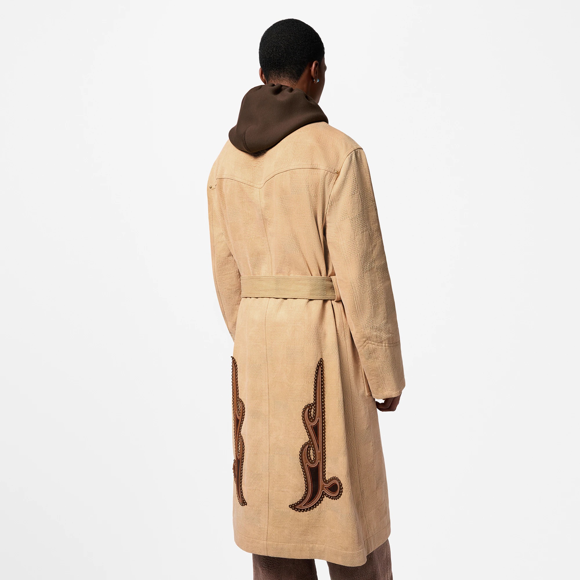 Damier Cotton Workwear Parka - 5