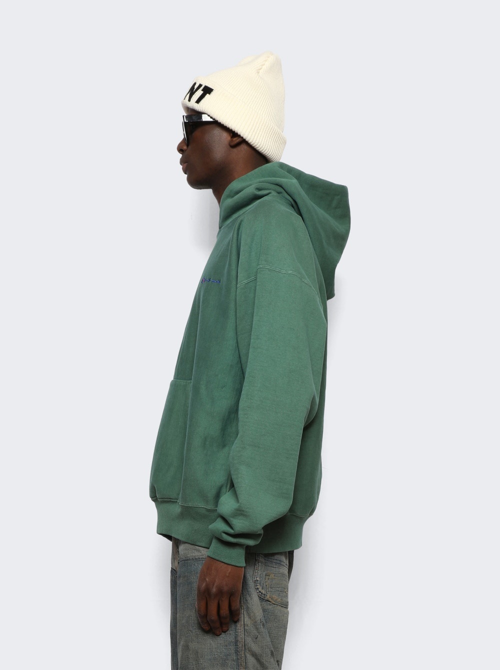 Logo Hoodie Green - 4