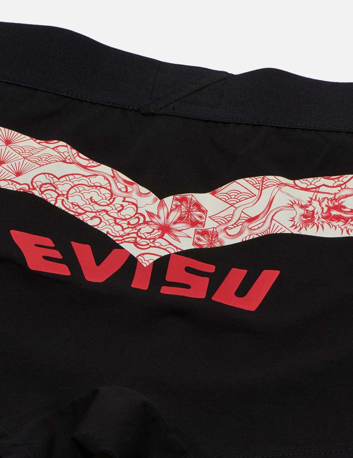 DRAGON AND BROCADE-PATTERN DAICOCK PRINT TRUNKS - 5