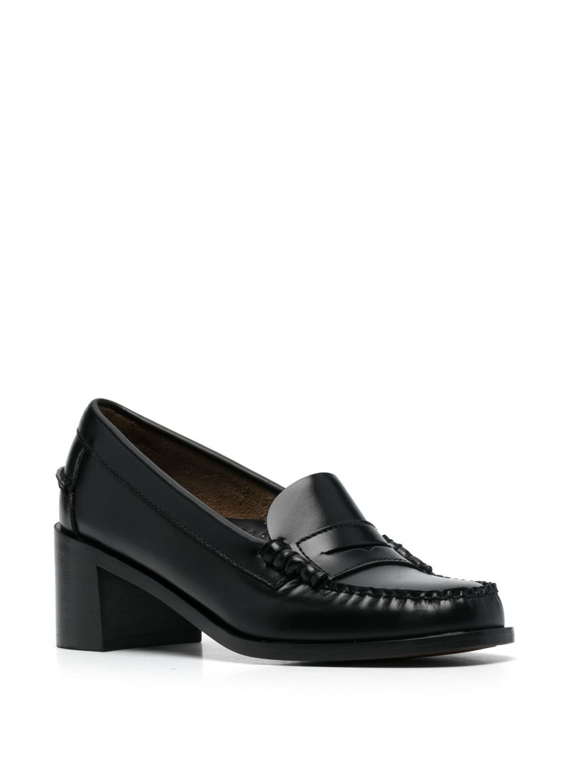 SEBAGO 60mm leather loafers outlook
