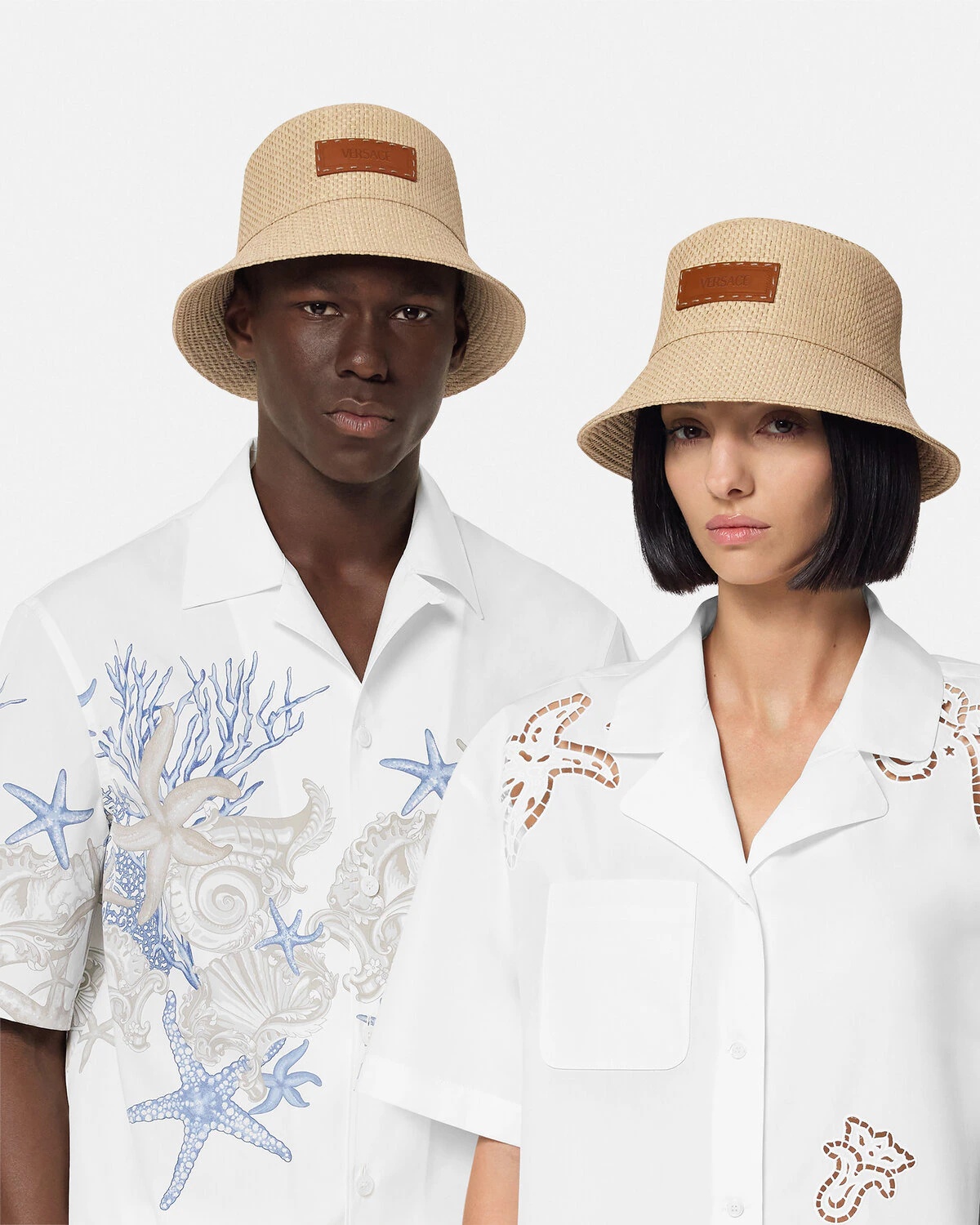 Logo Raffia Bucket Hat - 3