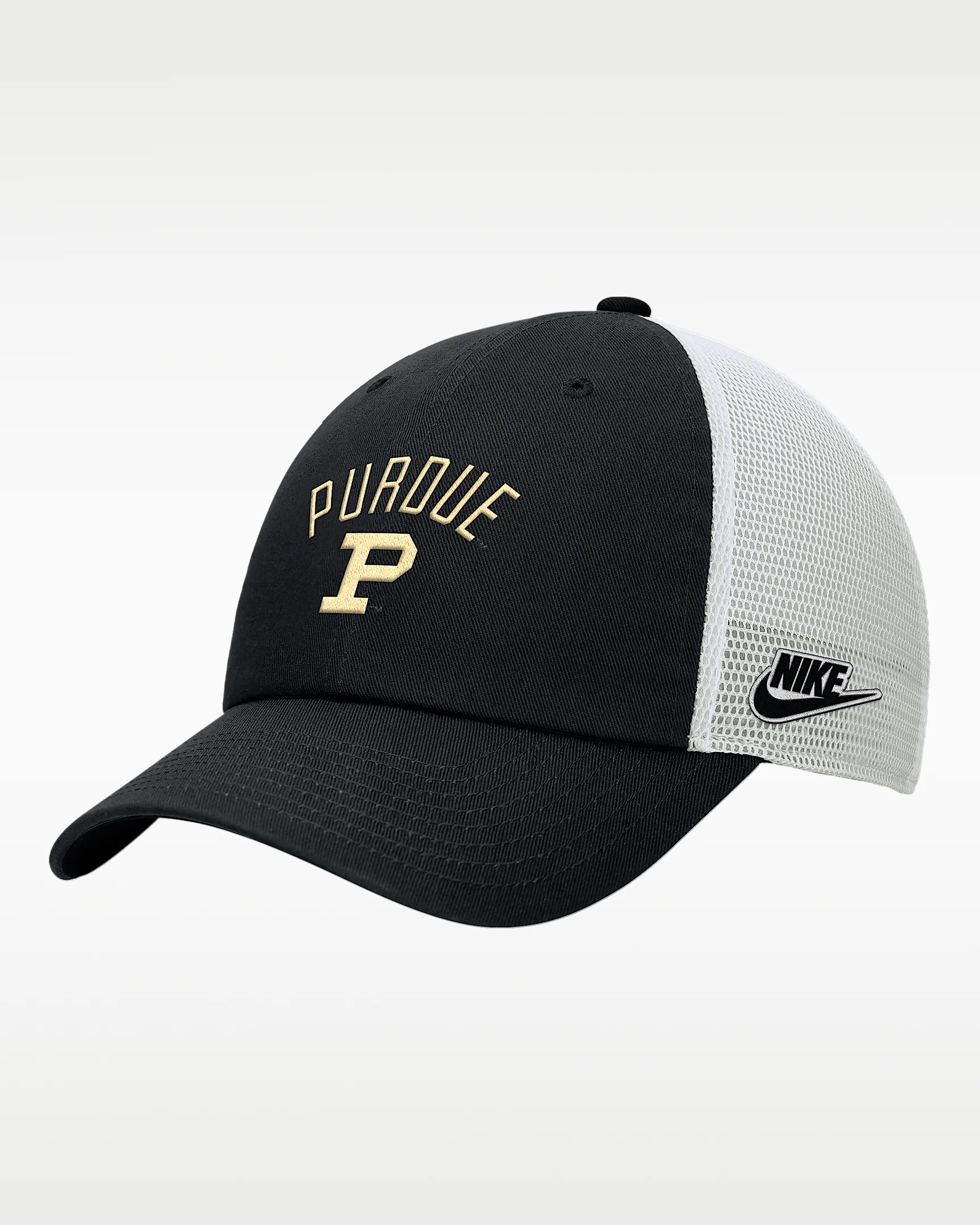 Nike College (Purdue) Unstructured Trucker Cap - 1