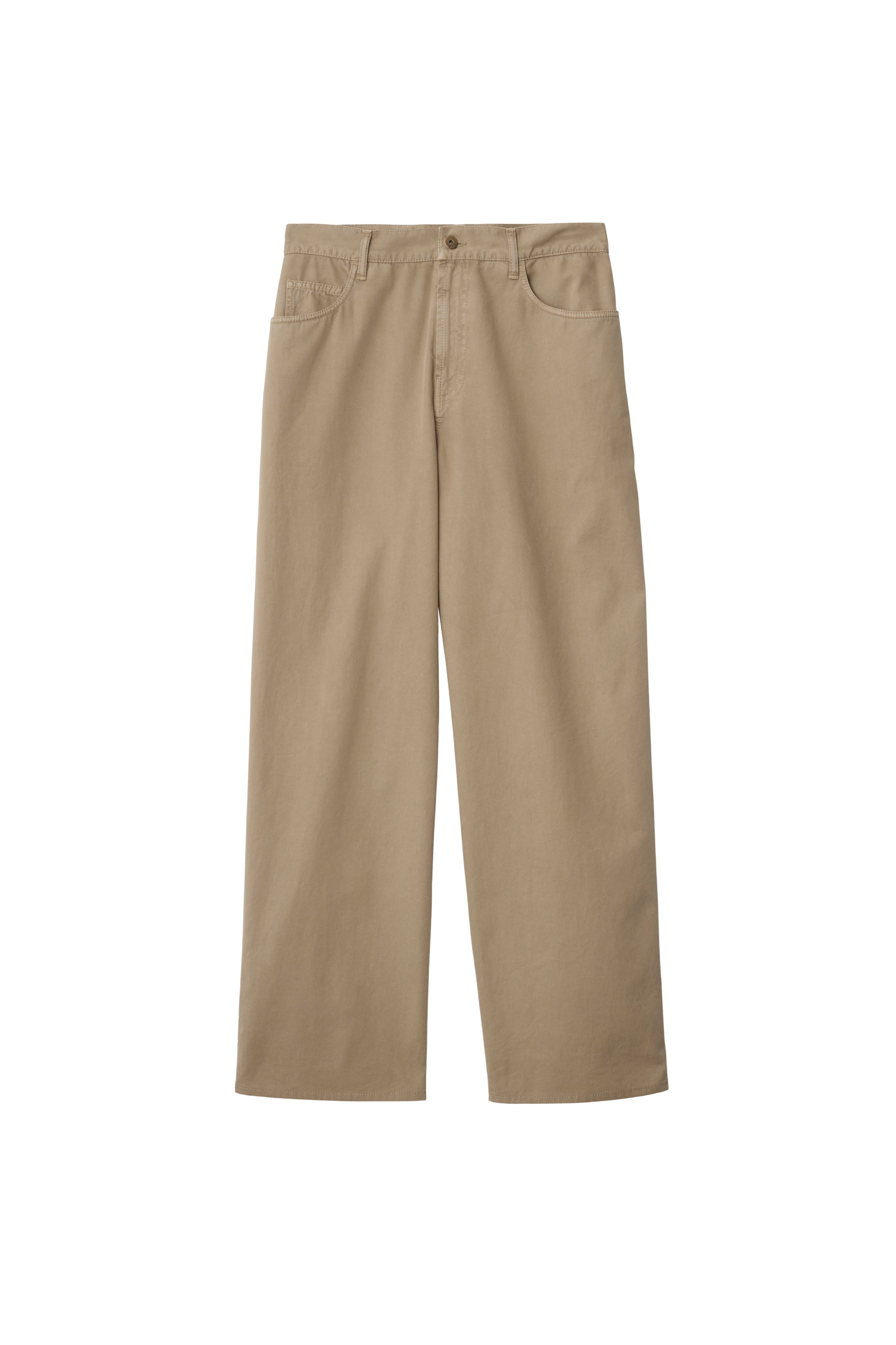 burberry Cotton Trousers in Quill at Nordstrom - 2