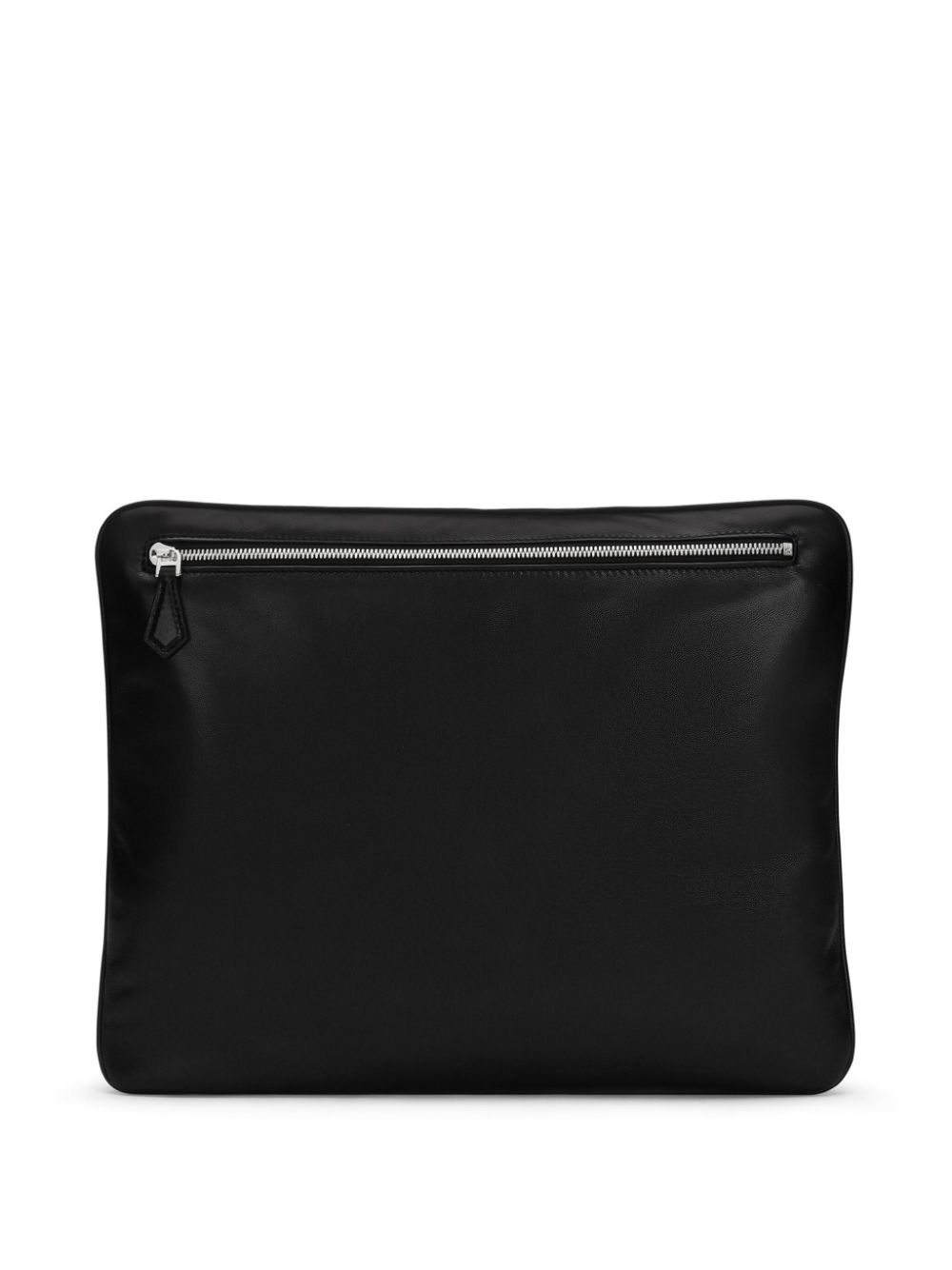 logo-print clutch bag - 2