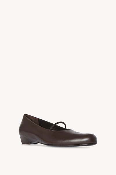 The Row Marion Shoe in Leather outlook