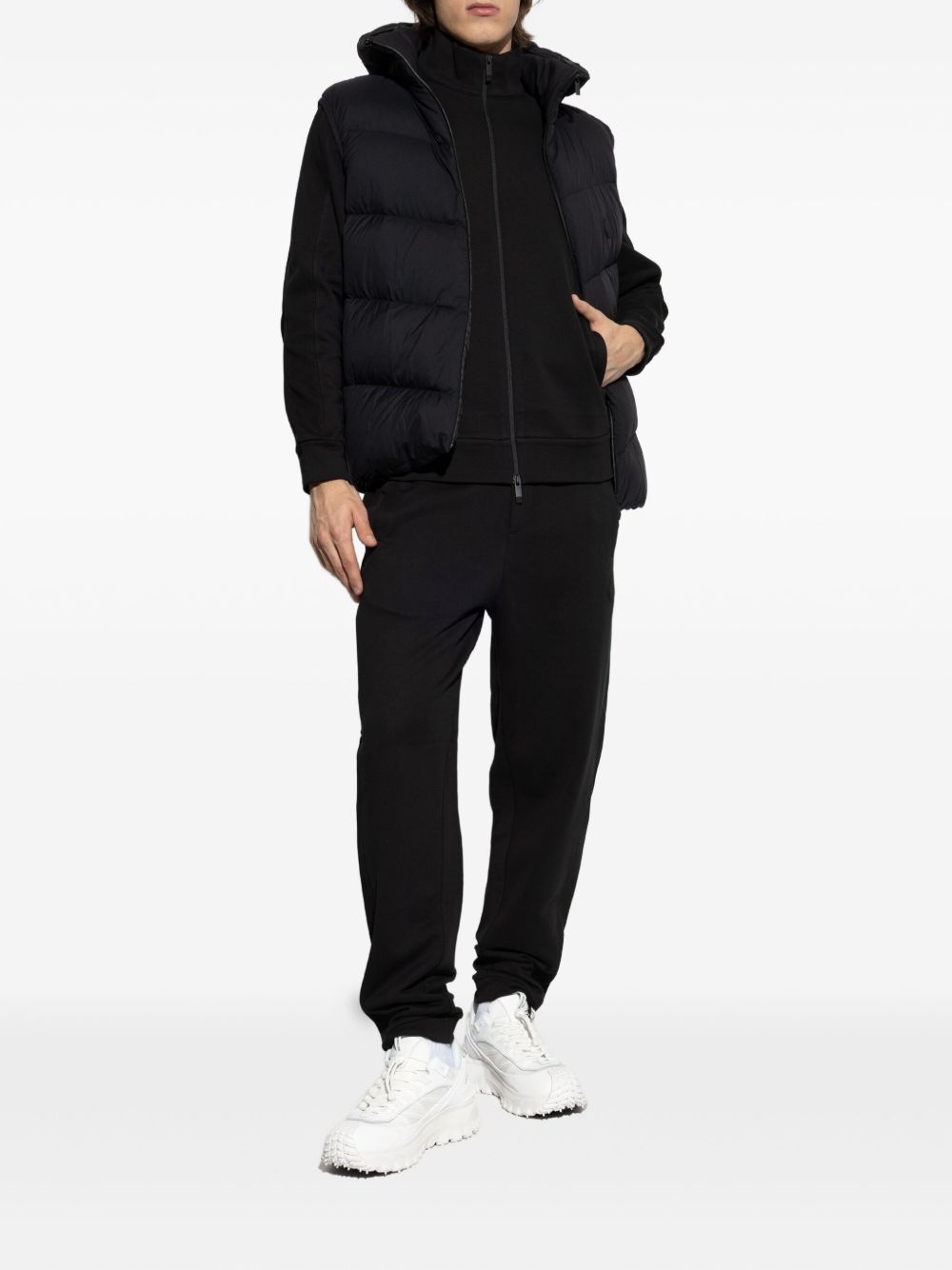 cotton track pants - 2