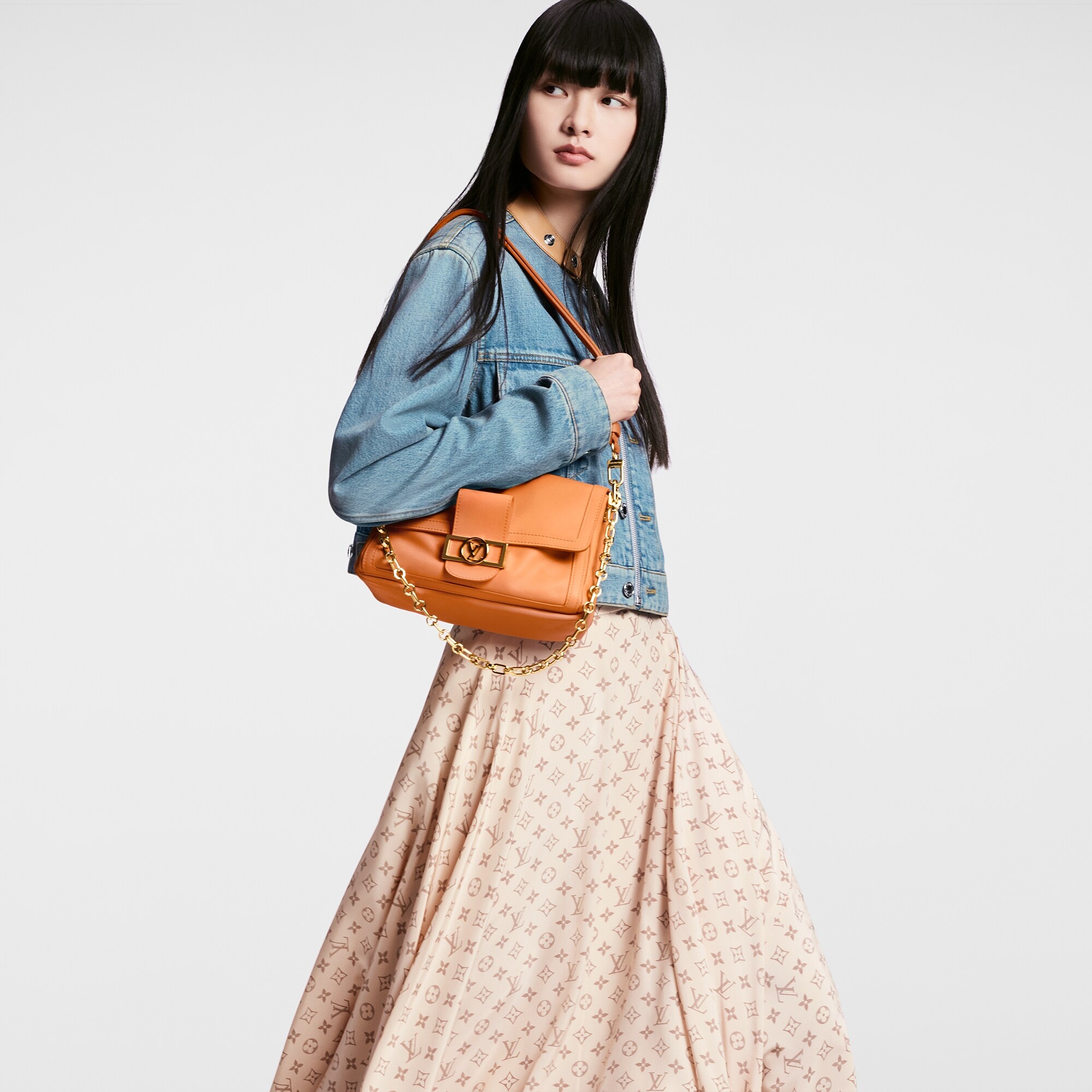Monogram Midi Skirt - 5
