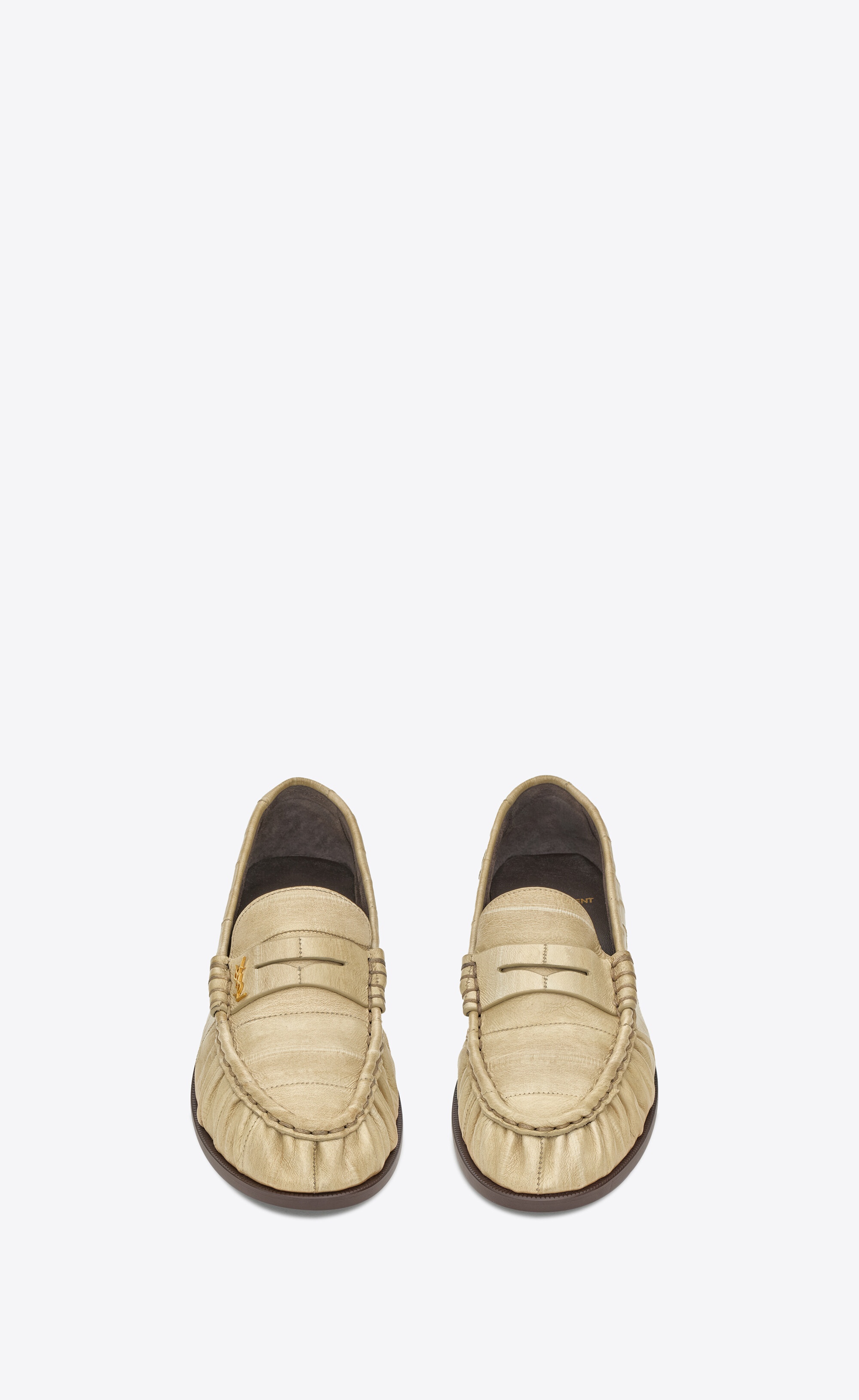 le loafer penny slippers in eel - 1