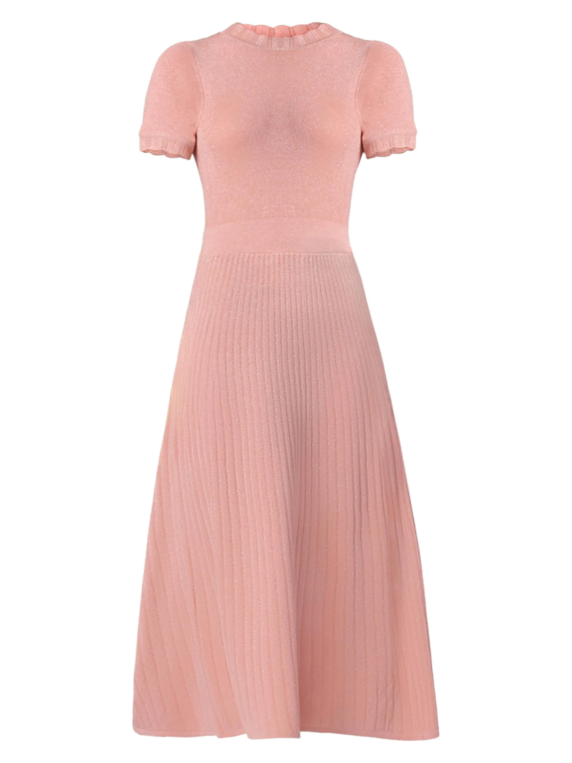 Women's Darby Glittery Maxi Sweaterdress - Soft Peach - 1