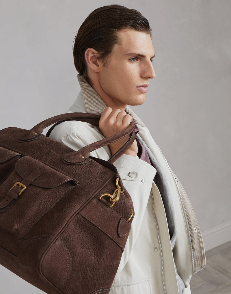 Nubuck weekender bag 4