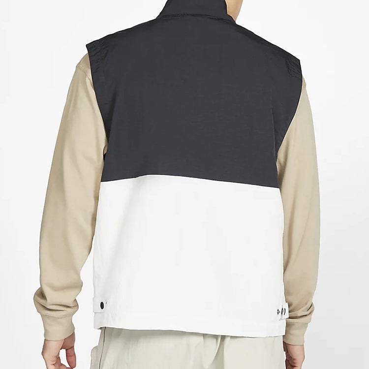 Men's Nike ACG Colorblock Functional vest Black White Gray 'Black Smtwht String' CK7237-010 - 4