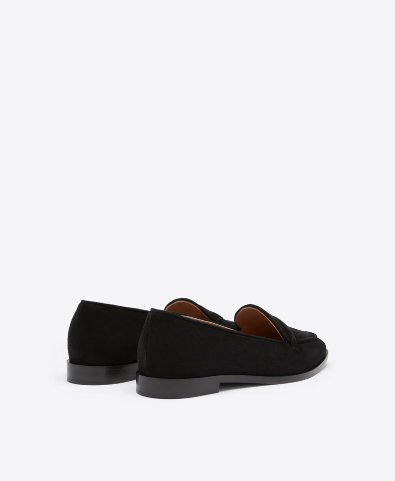 Barry Black Suede Loafers 3