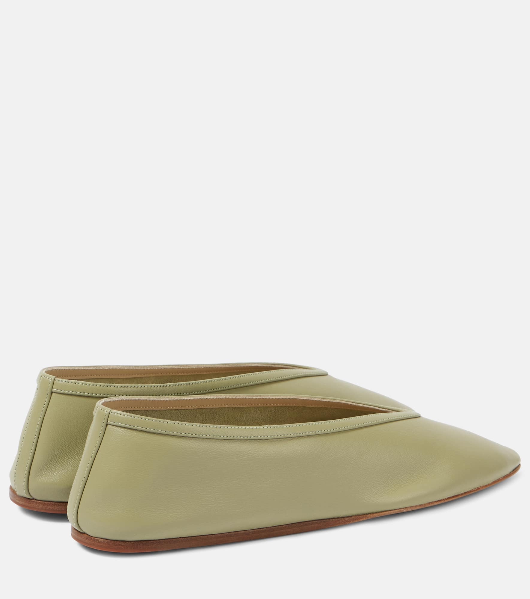 Luna leather ballet flats - 2