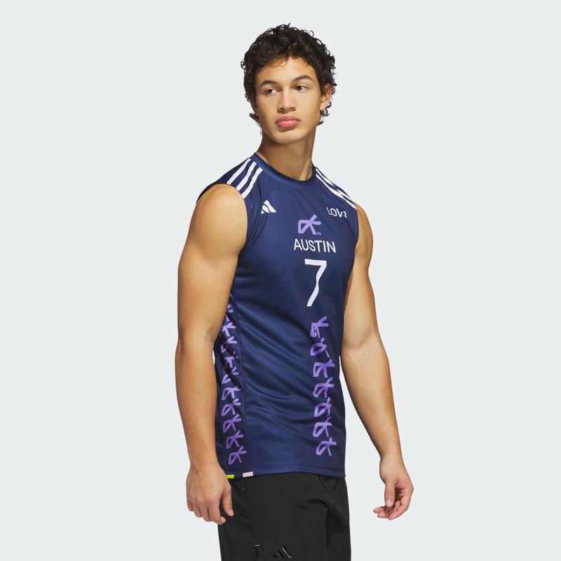 adidas x LOVB O'Neal Sleeveless Jersey 4