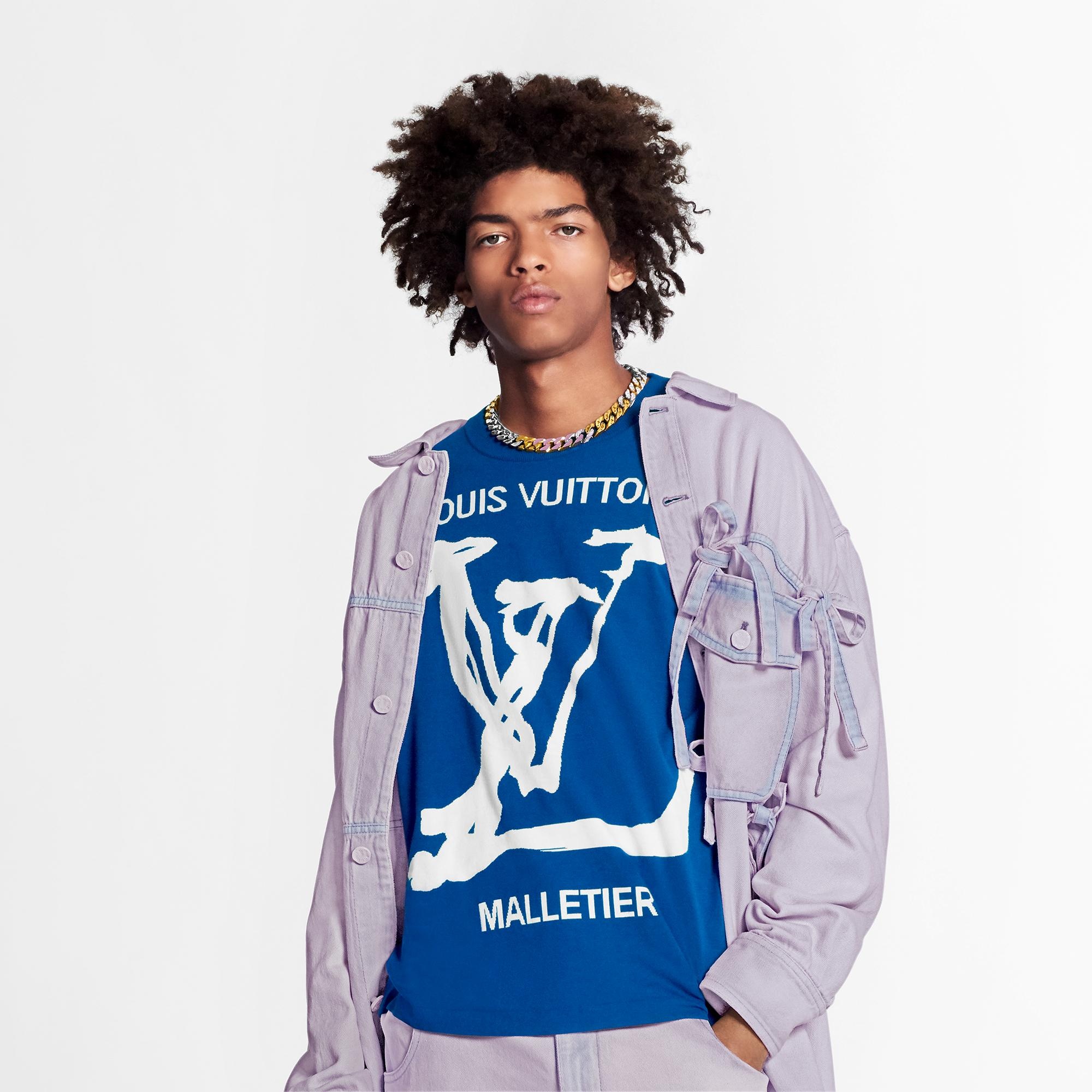 LV Scribbles Intarsia Crewneck - 5