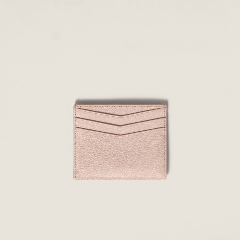 Miu Miu Leather card holder outlook