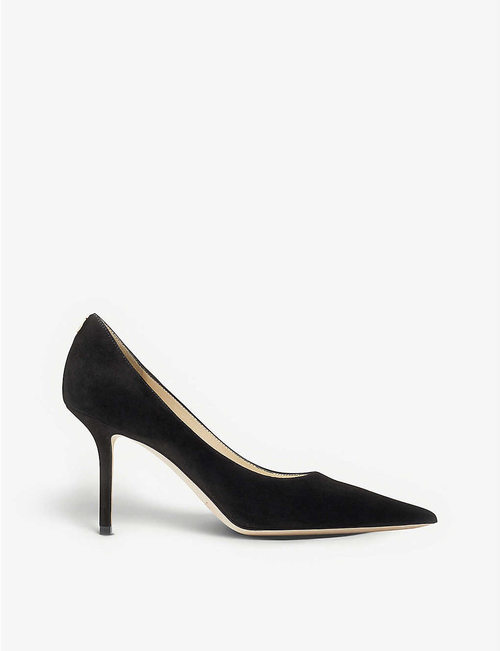Love pointed-toe suede heels - 1