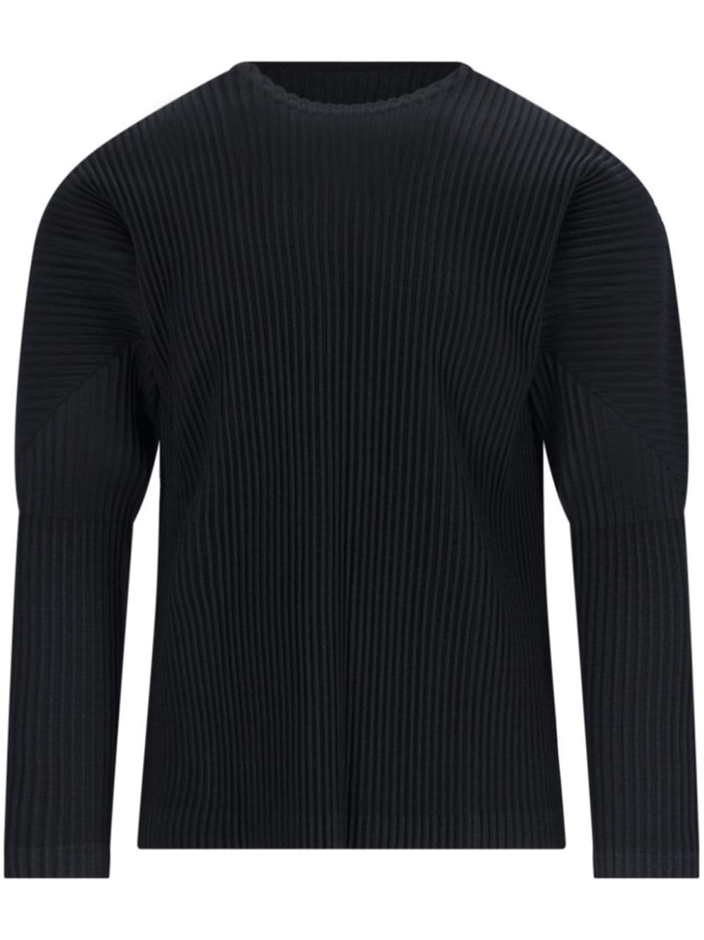ribbed long sleeves - 1