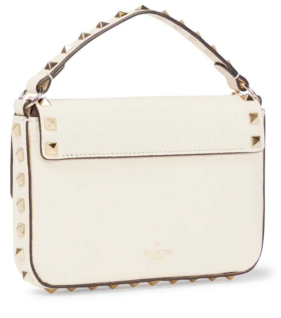 Rockstud Small leather crossbody bag - 4