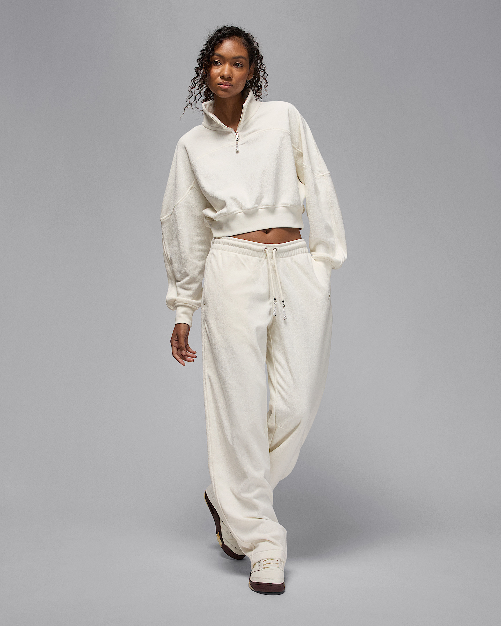 Jordan Flight Fleece Women's Quarter-Zip Top - 6