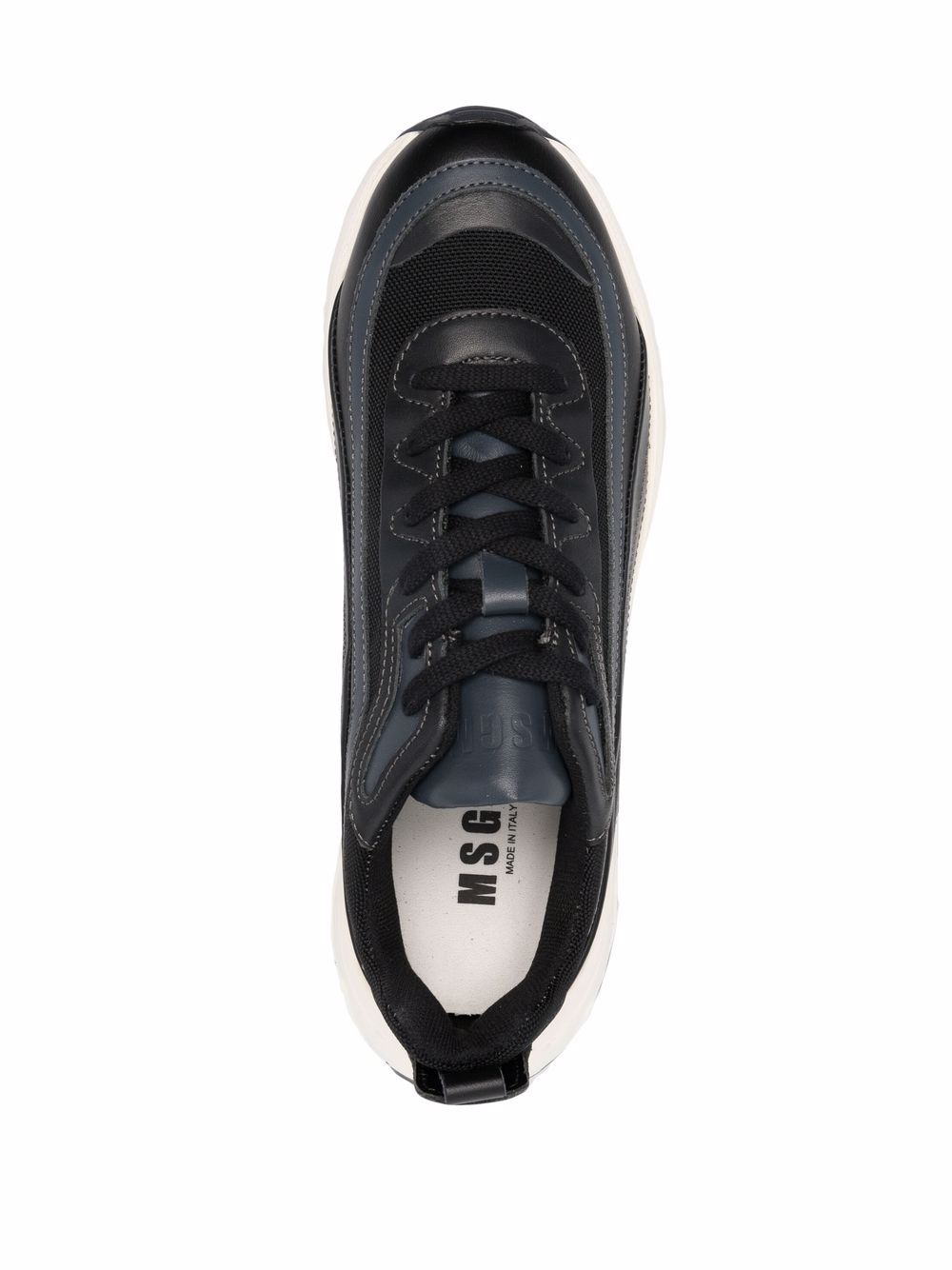 Minimal runner chunky sole sneakers - 4