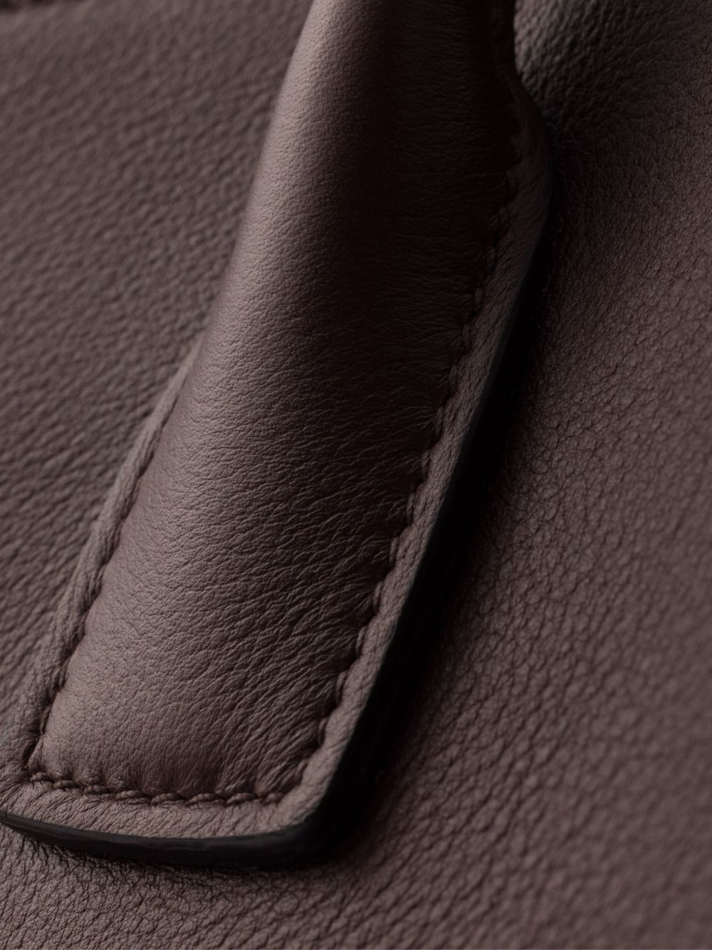 large leather tote bag - 6