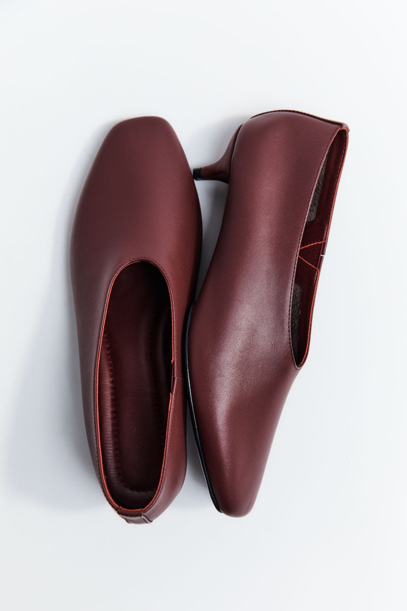 Soft Glove Heel - Plum - 3
