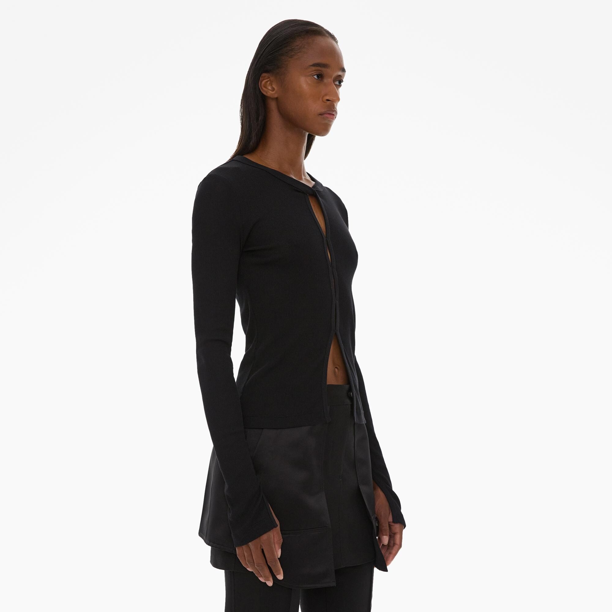 SLASH LONG SLEEVE TOP - 5