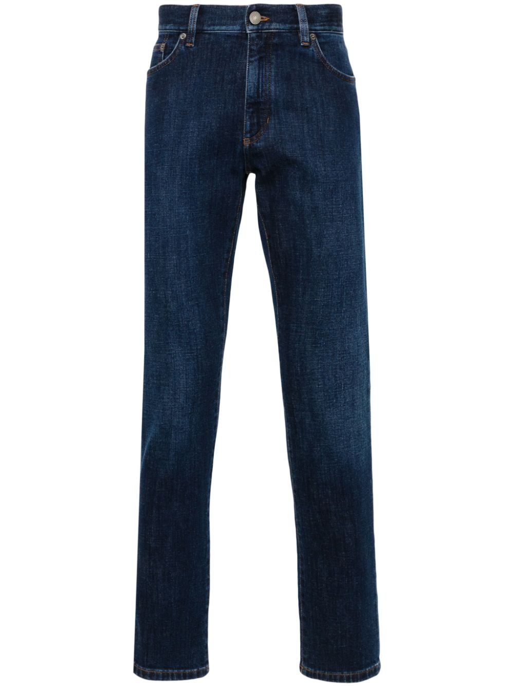 slim-cut jeans - 1